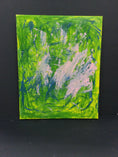 Load image into Gallery viewer, Green With A Hint Of Pink 16x20 Painting by Eden Y.