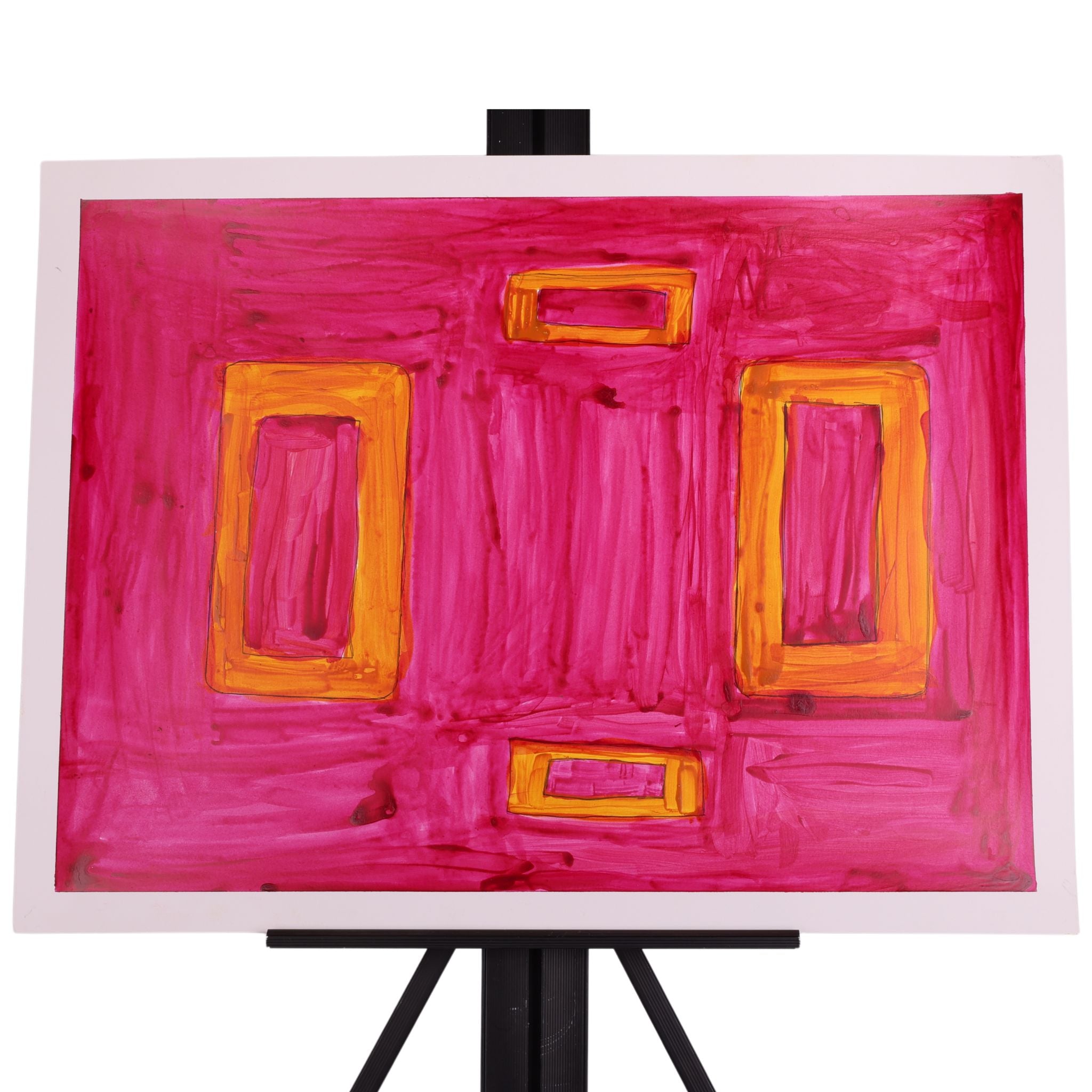 Elemental 24 x 18 Mixed Media by Chris P.