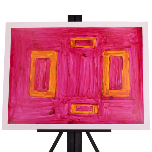 Elemental 24 x 18 Mixed Media by Chris P.
