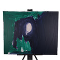 Load image into Gallery viewer, Elephant Moonlight 20 x 16 Painting by Chris P.