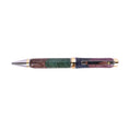 Load image into Gallery viewer, Figured Wood Big Ben Twist Black Ink Pen By Michael B. 00285