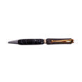 Load image into Gallery viewer, Figured Wood Slimline Black Ink Pen By Eden Y. 00192