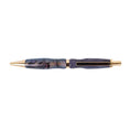 Load image into Gallery viewer, Figured Wood Slimline Pro Gel Black Ink Pen By Dana W. 00295