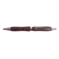 Load image into Gallery viewer, Figured Wood Slimline Pro Gel Black Ink Pen By Michael B. 00213