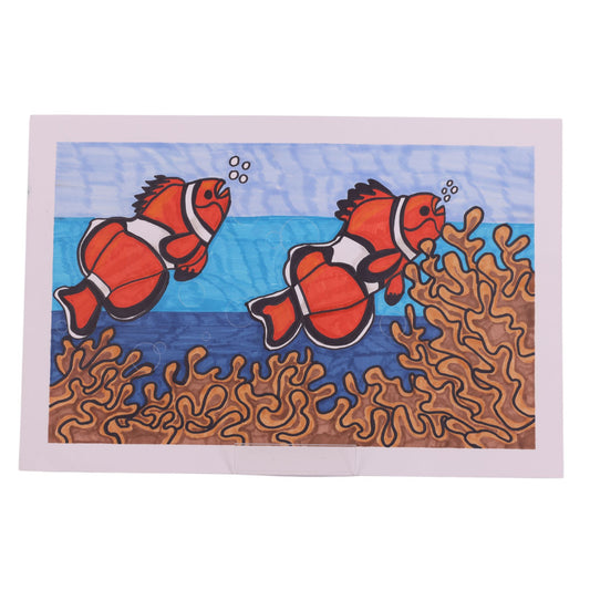 Finding Nemos 18 x 12 Drawing by Jasmine M.