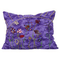 Load image into Gallery viewer, Flower Beaded 20 x 15 Throw Pillow by Dana W.