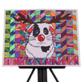 Load image into Gallery viewer, Geometric Reindeer 20 x 16 Drawing by Jamie N.