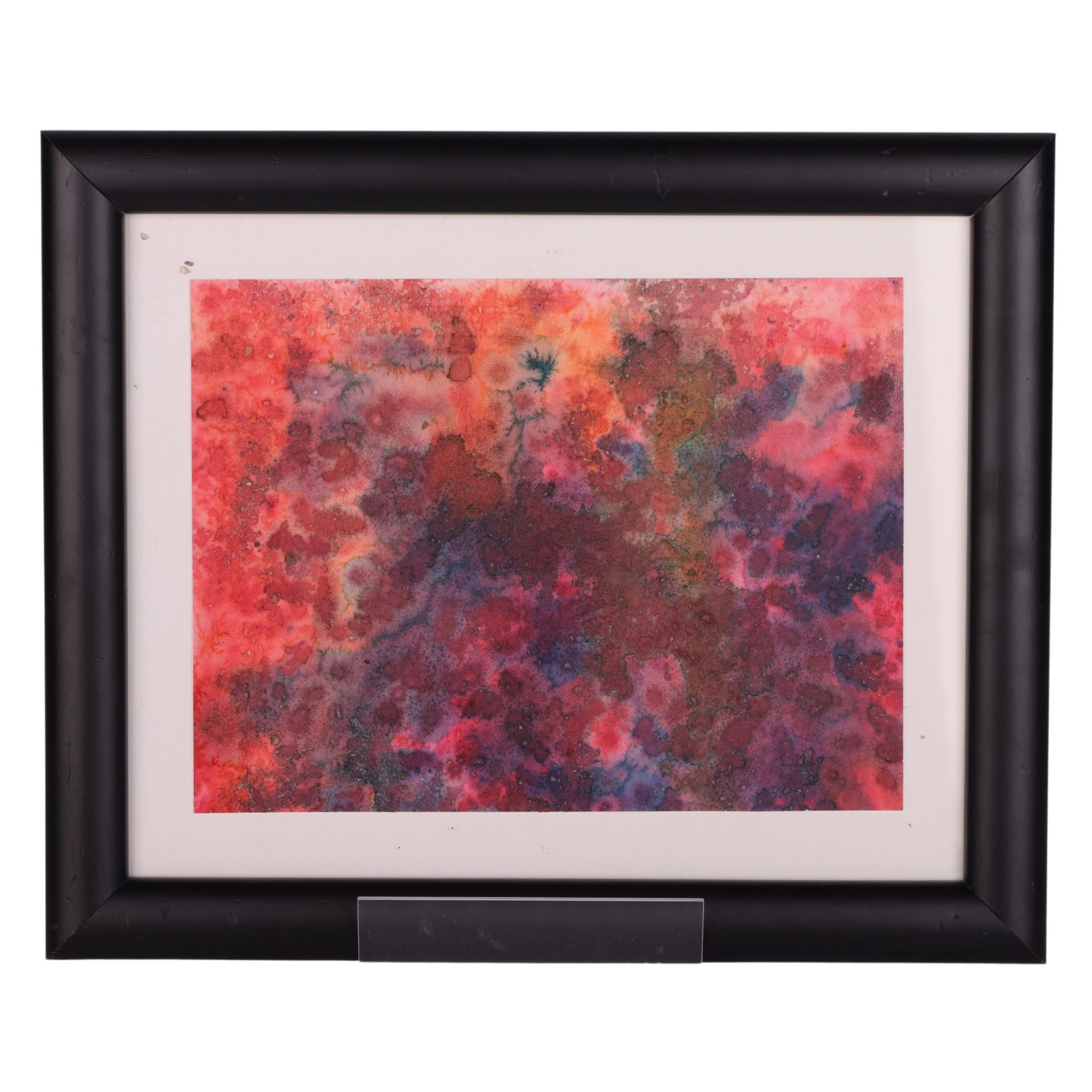 Glitter Lava 11 x 9 Mixed Media by Julia A.