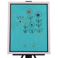 Load image into Gallery viewer, Goose Flower Pot  20 x 16 Mixed Media by Dana W.