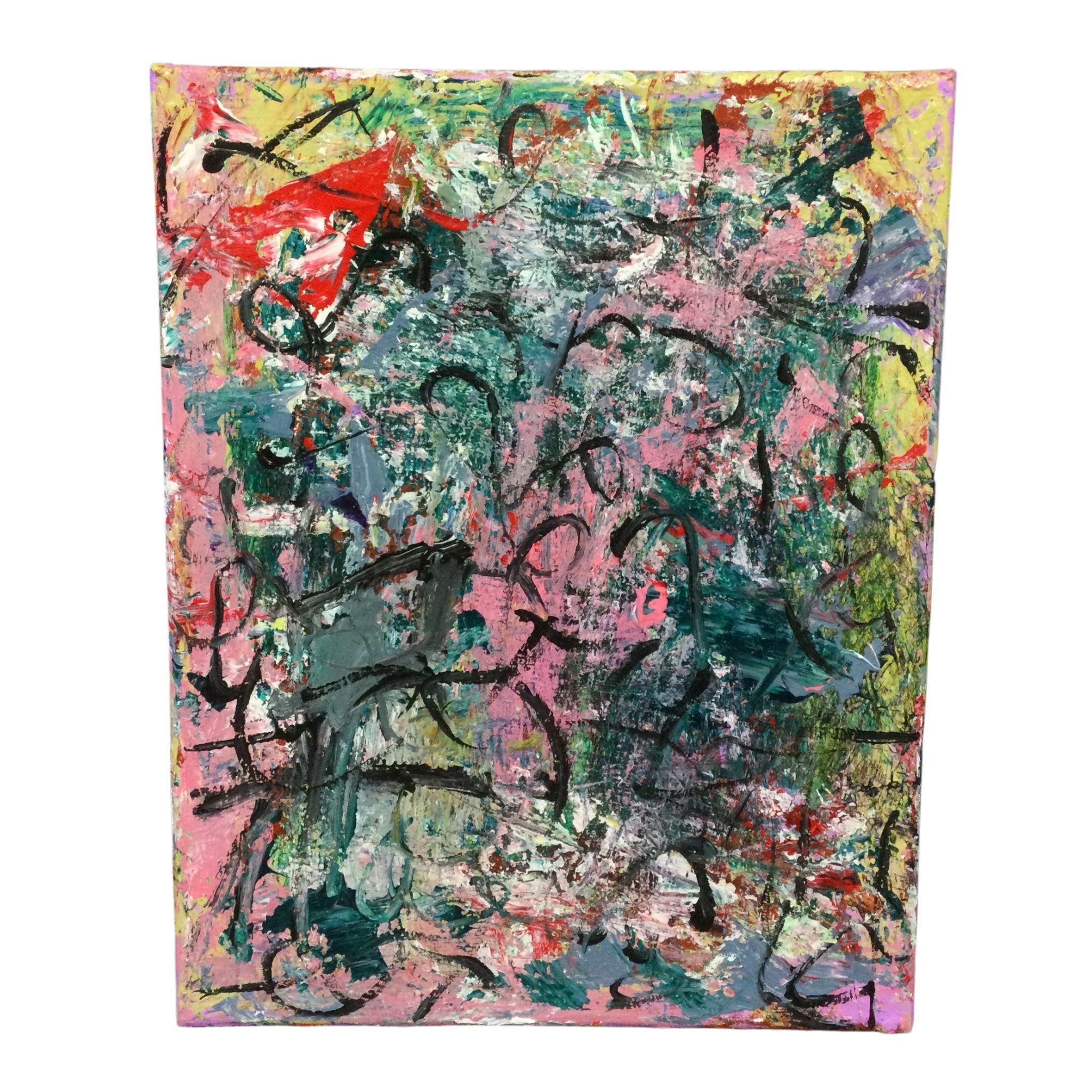 Graffiti, My Way! 11x14 Painting by Tonichelle M.