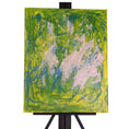 Load image into Gallery viewer, Green With A Hint Of Pink 16x20 Painting by Eden Y.
