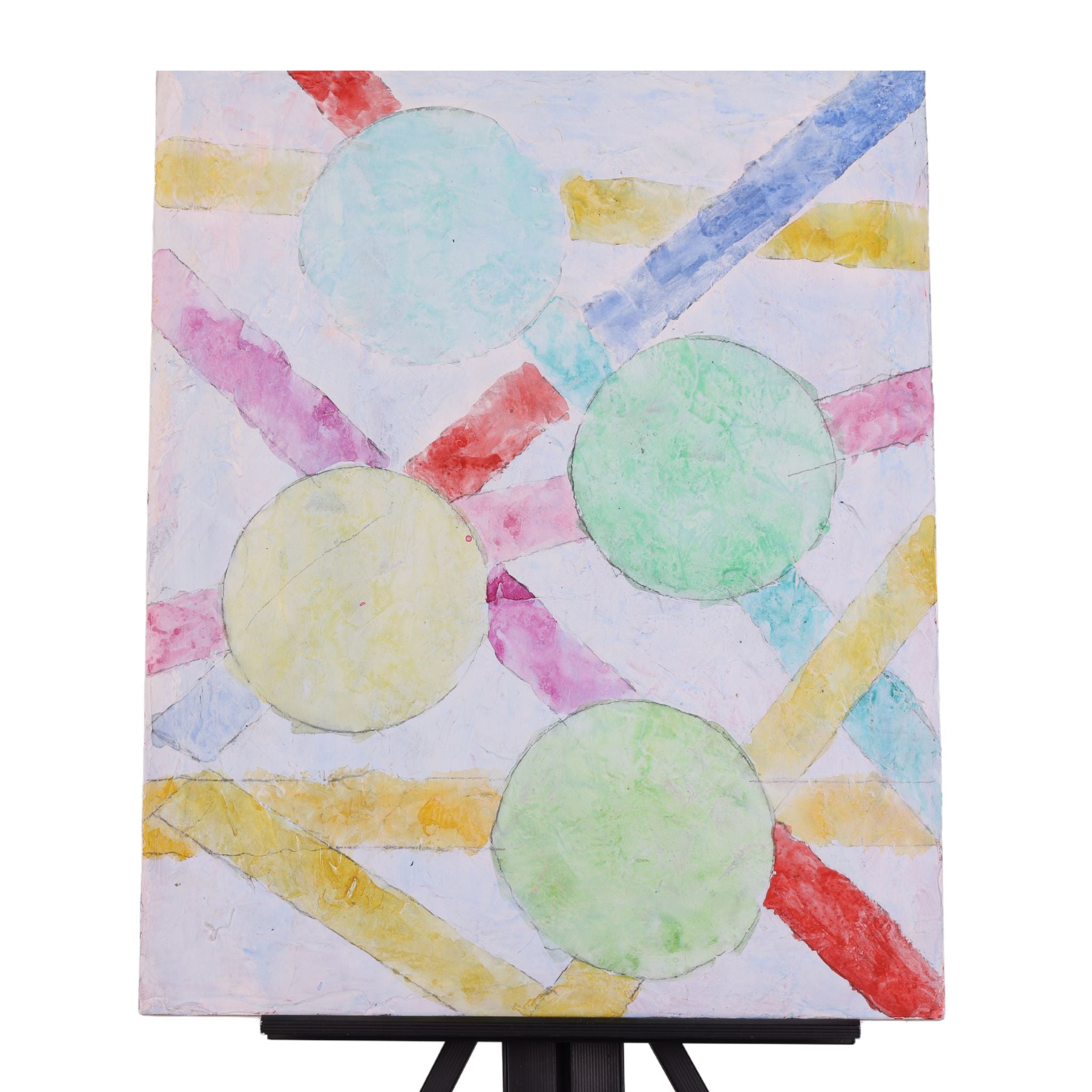 Modern Space 20 x 16 Mixed Media by Kaitlyn M.