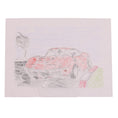 Load image into Gallery viewer, Red Ferrari 12 x 9 Drawing by CJ T.