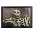 Load image into Gallery viewer, Skeleton 13 x 10 Mixed Media by Caesar G.