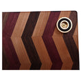 Load image into Gallery viewer, Wood Cutting Board Lg w/feet 17 x 12 By Eden Y. 00083