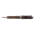 Load image into Gallery viewer, Wood Concava Twist Black Ink Pen By Jamie N. 00119
