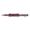 Load image into Gallery viewer, Wood Vertex Bolt Action Black Ink Pen By Jamie N. 00117