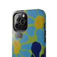 Load image into Gallery viewer, Blue Flowers By Kalei S. Tough Phone Cases
