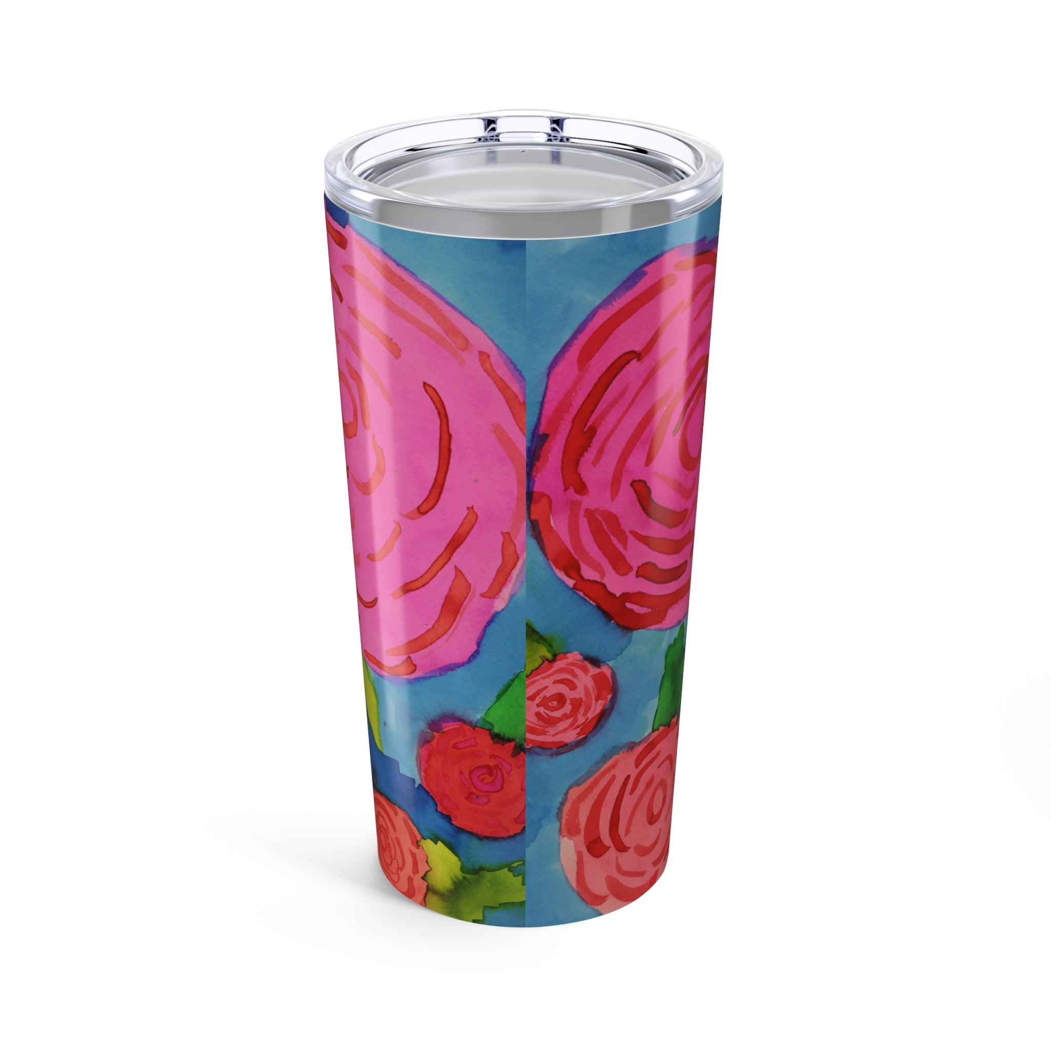Spring Garden Roses By Chantale H. Tumbler 20oz