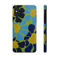 Load image into Gallery viewer, Blue Flowers By Kalei S. Tough Phone Cases
