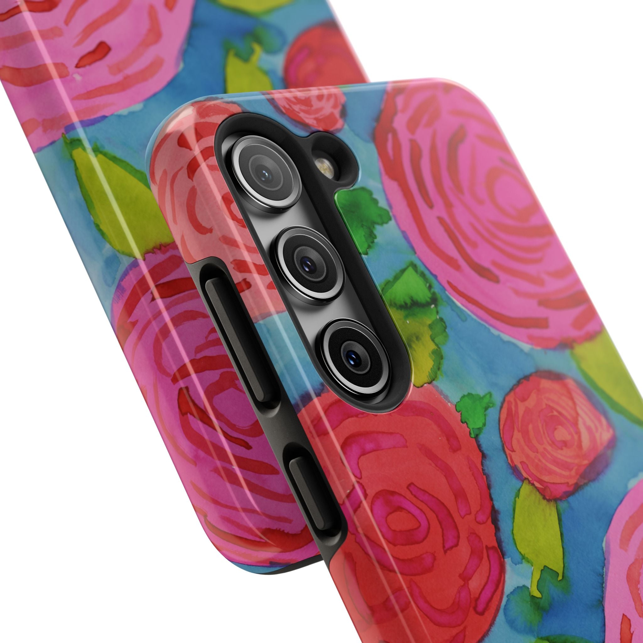Spring Garden Roses By Chantale H. Tough Phone Cases