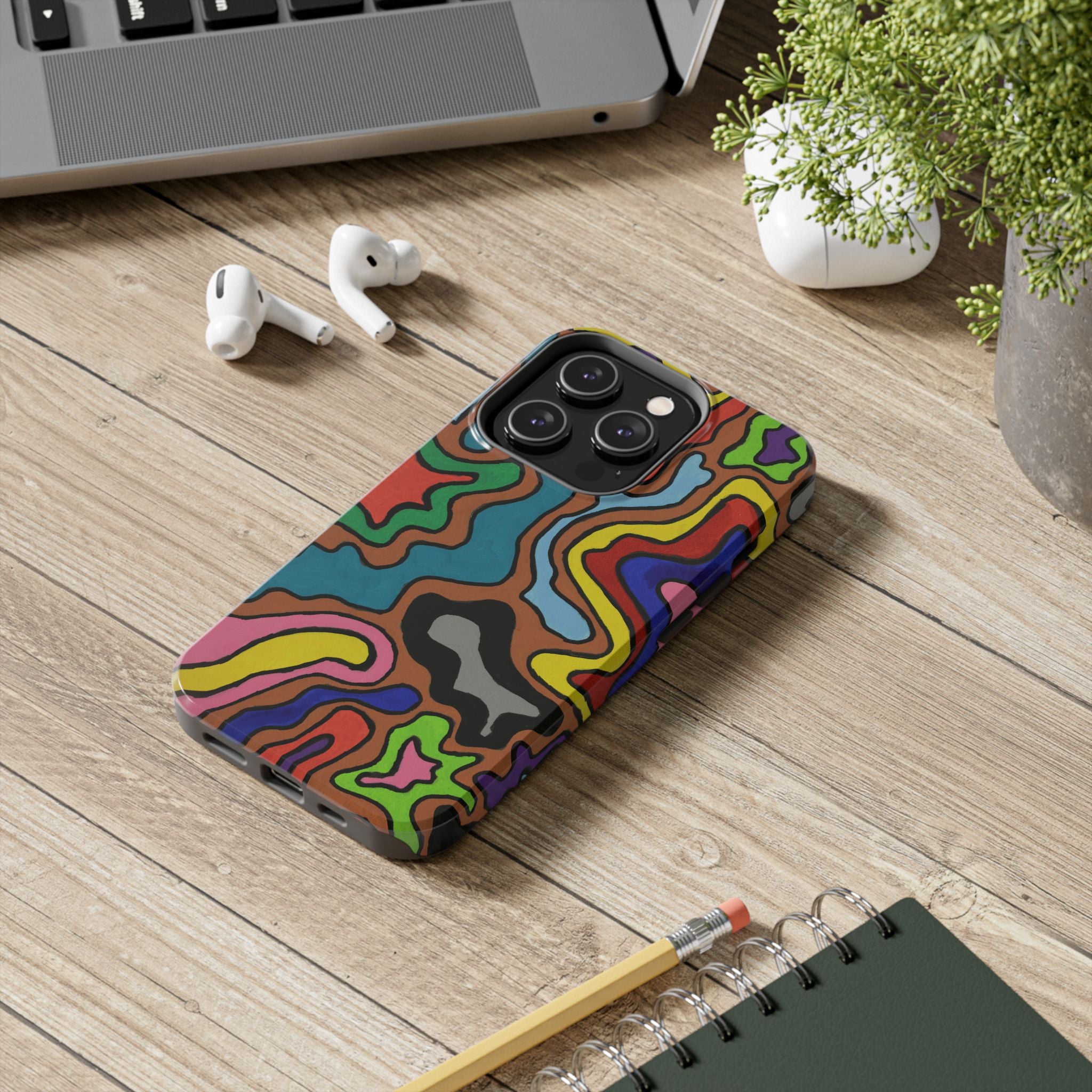 Lava Tubes By Caesar G. Tough Phone Cases