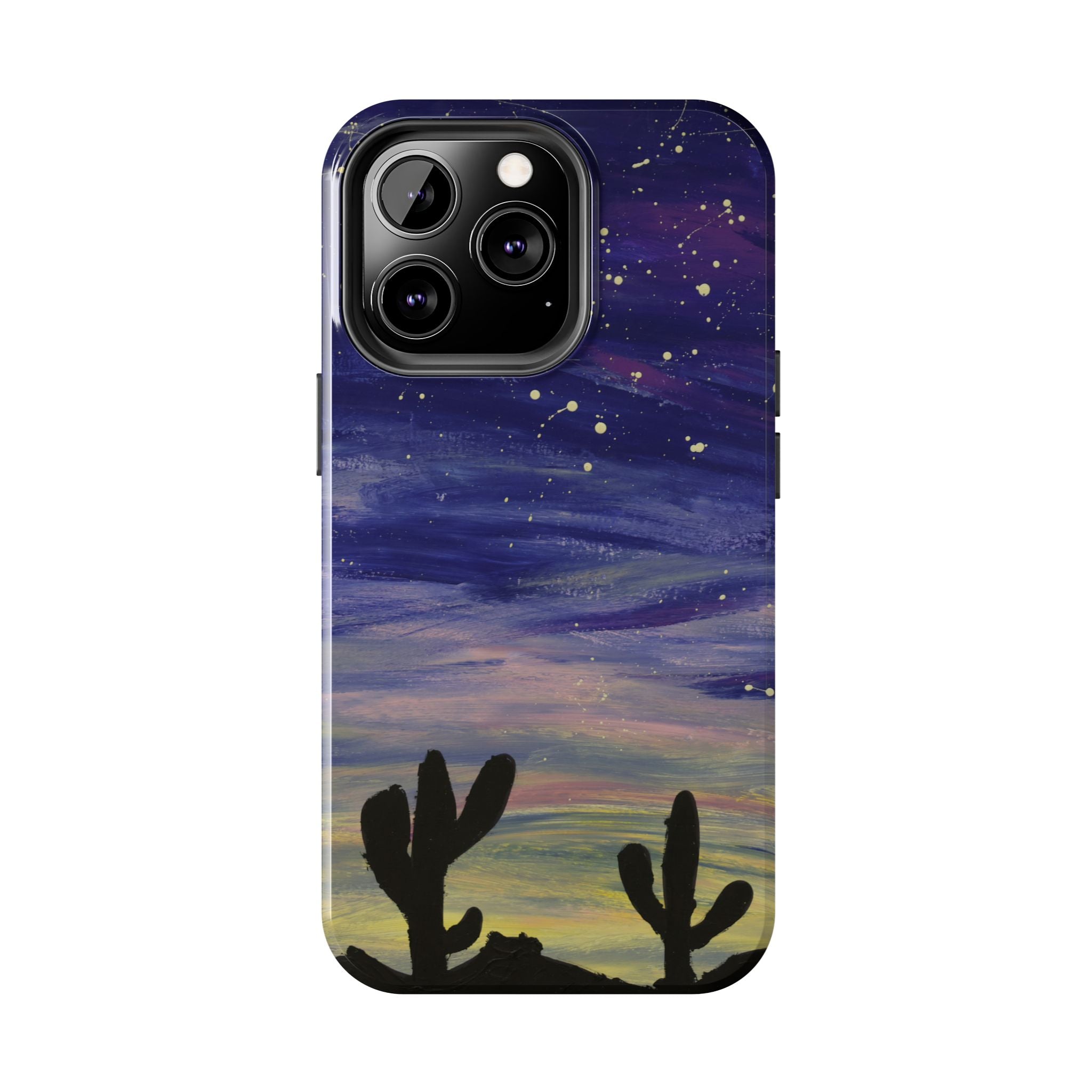 Colorful Oasis Desert by Bonnie M. Tough Phone Cases
