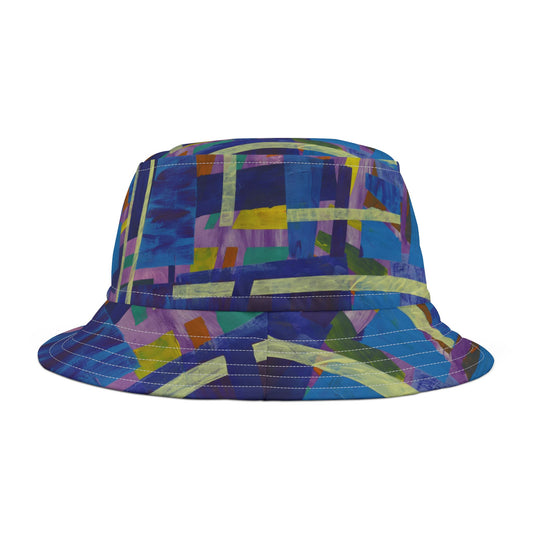 Maze By Chantale H. AOP Bucket Hat