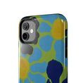 Load image into Gallery viewer, Blue Flowers By Kalei S. Tough Phone Cases

