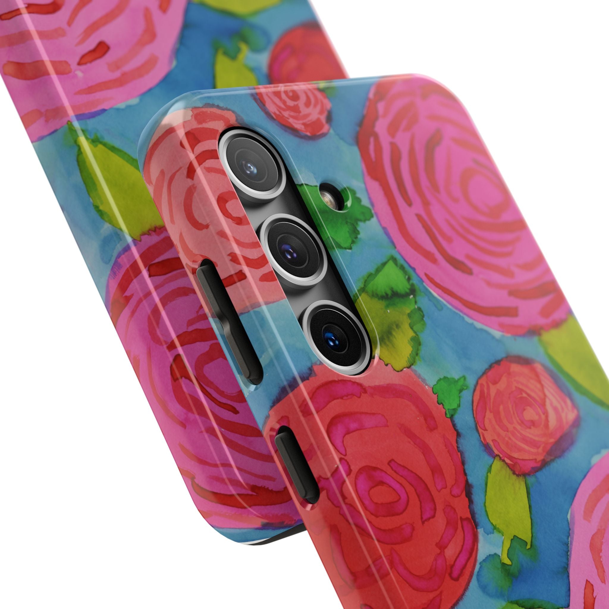 Spring Garden Roses By Chantale H. Tough Phone Cases