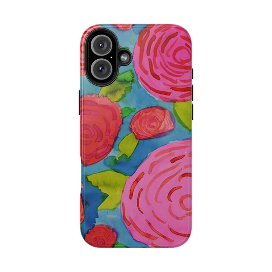Spring Garden Roses By Chantale H. Tough Phone Cases