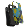 Load image into Gallery viewer, Blue Flowers By Kalei S. Tough Phone Cases
