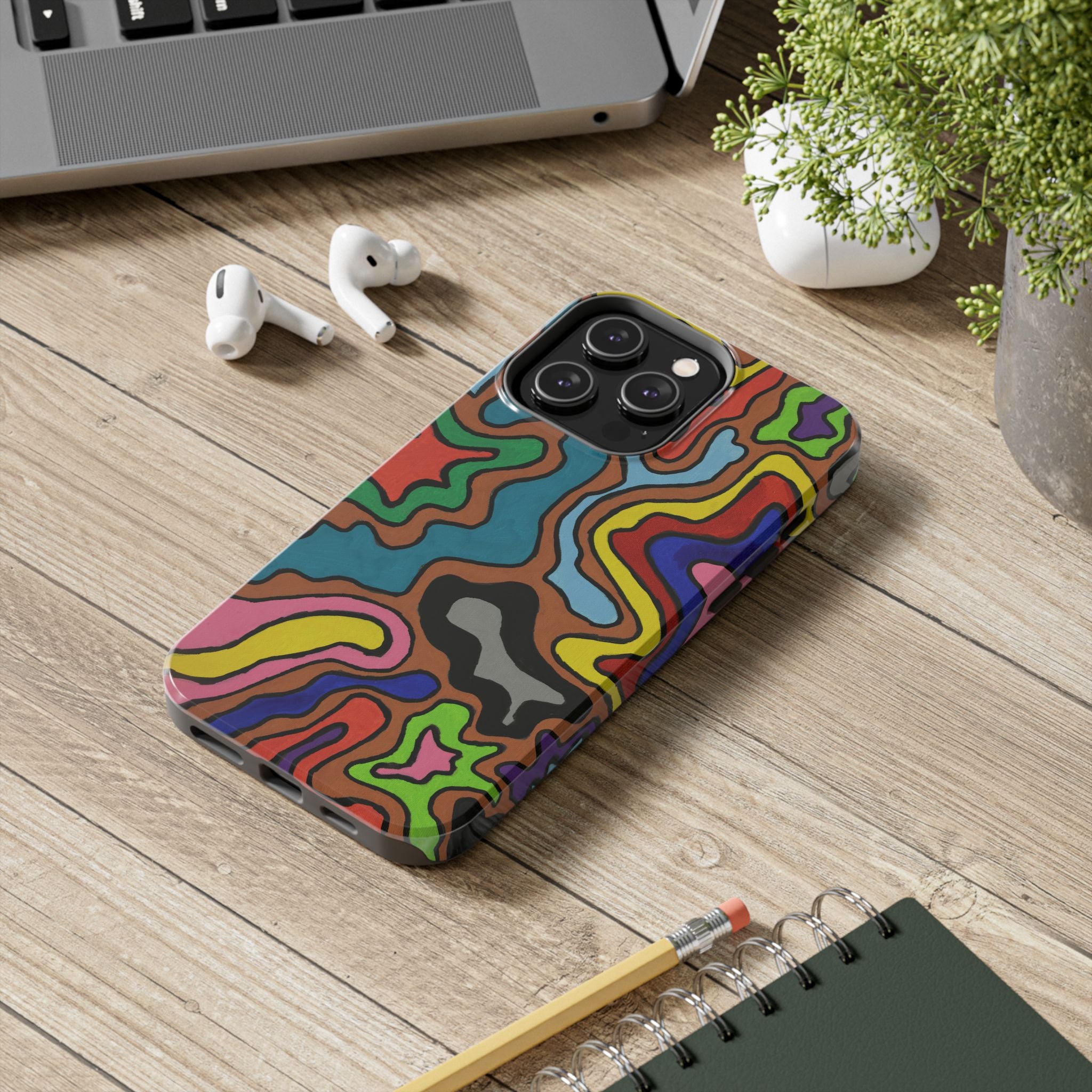 Lava Tubes By Caesar G. Tough Phone Cases
