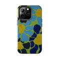 Load image into Gallery viewer, Blue Flowers By Kalei S. Tough Phone Cases
