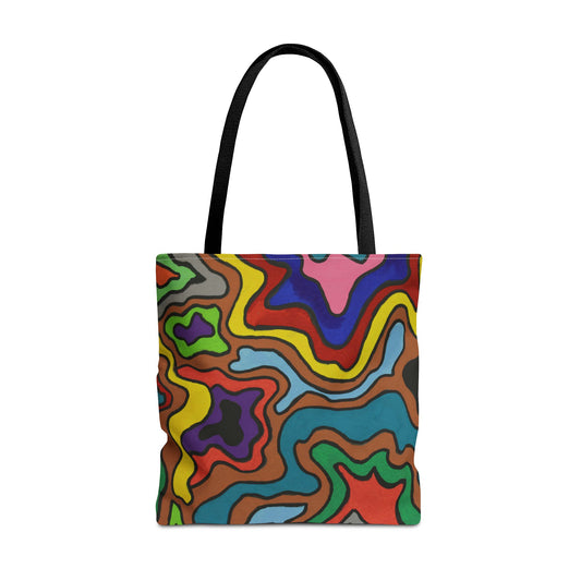 Lava Tubes By Caesar G. Printed Tote Bag