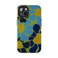 Load image into Gallery viewer, Blue Flowers By Kalei S. Tough Phone Cases
