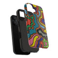 Load image into Gallery viewer, Lava Tubes By Caesar G. Tough Phone Cases
