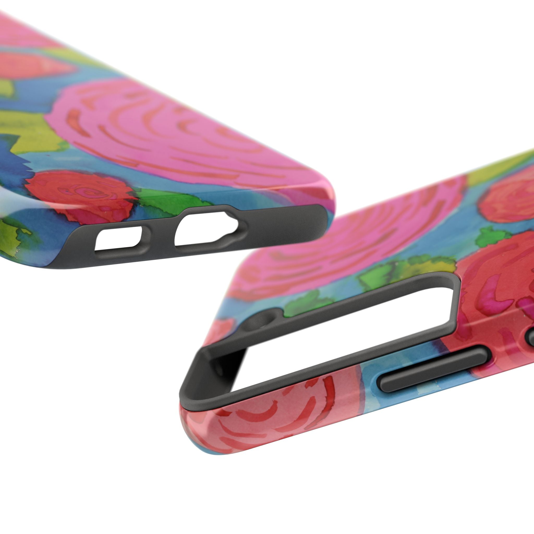 Spring Garden Roses By Chantale H. Tough Phone Cases