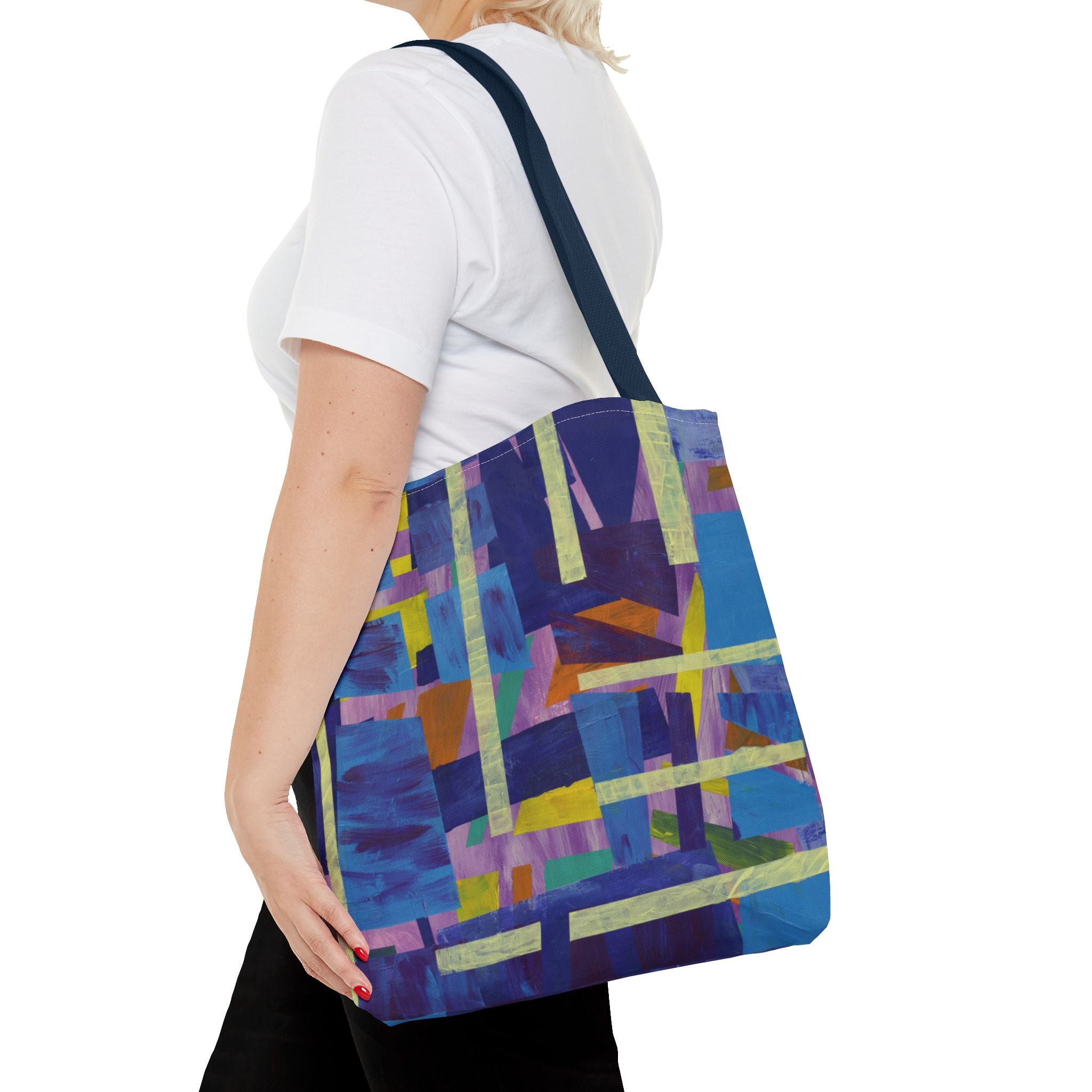 Maze By Chantale H. Printed Tote Bag