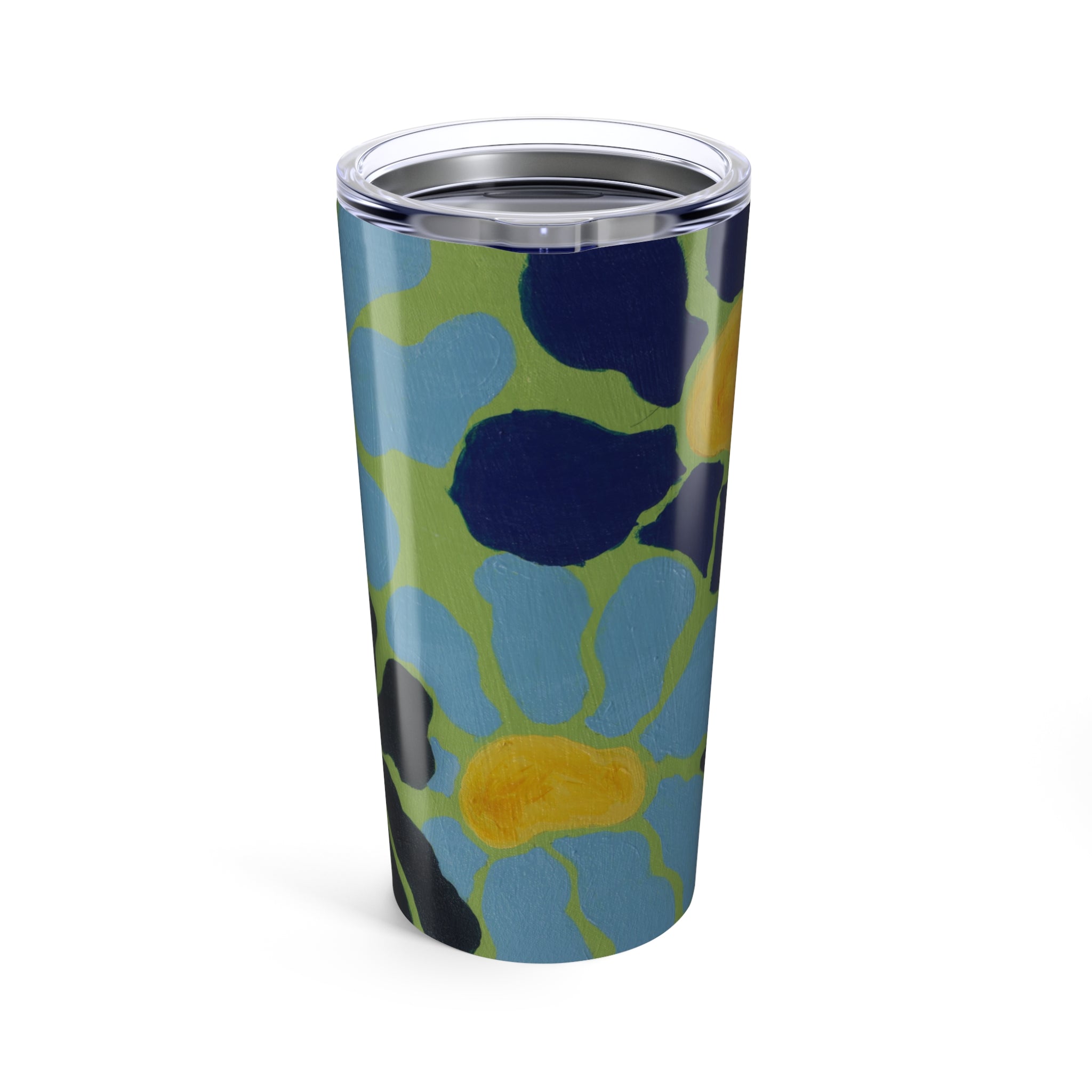 Blue Flowers By Kalei S. Tumbler 20oz