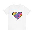 Load image into Gallery viewer, OV Love Heart Unisex Jersey Short Sleeve Tee
