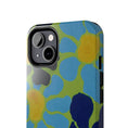 Load image into Gallery viewer, Blue Flowers By Kalei S. Tough Phone Cases
