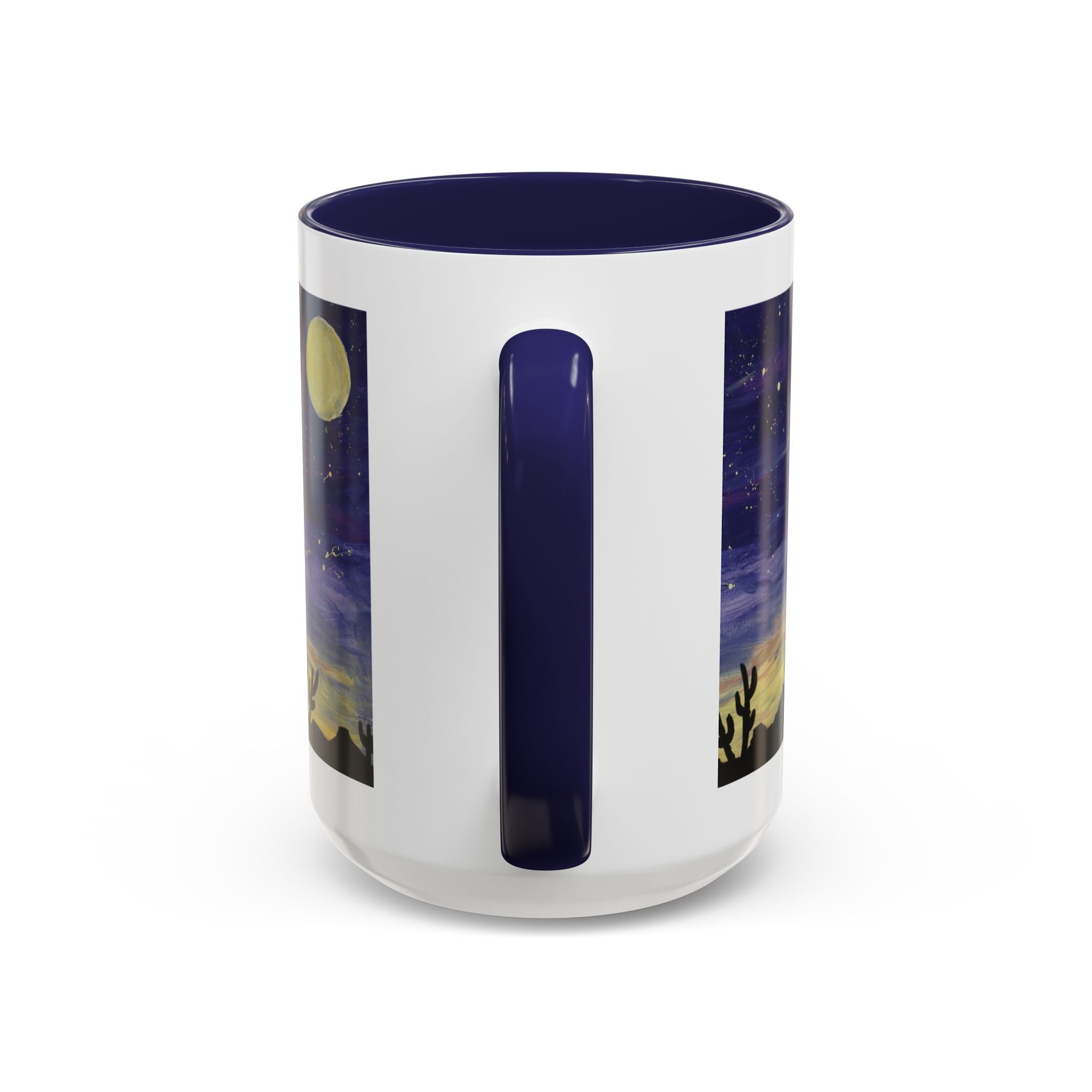 Colorful Oasis Desert By Bonnie M. Accent Coffee Mug
