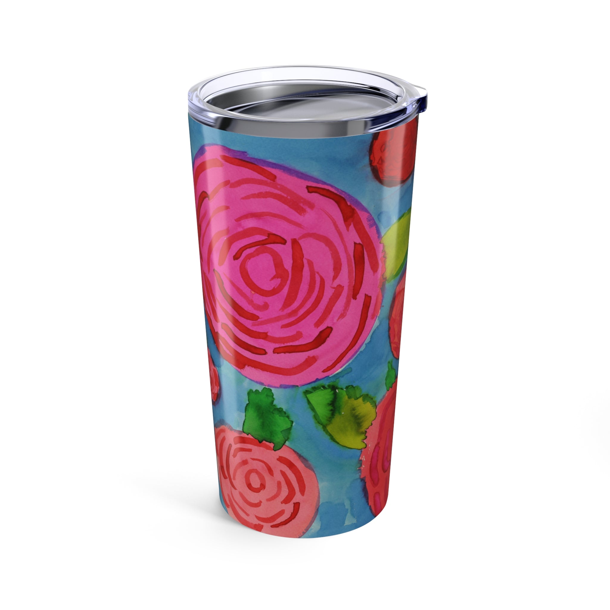 Spring Garden Roses By Chantale H. Tumbler 20oz