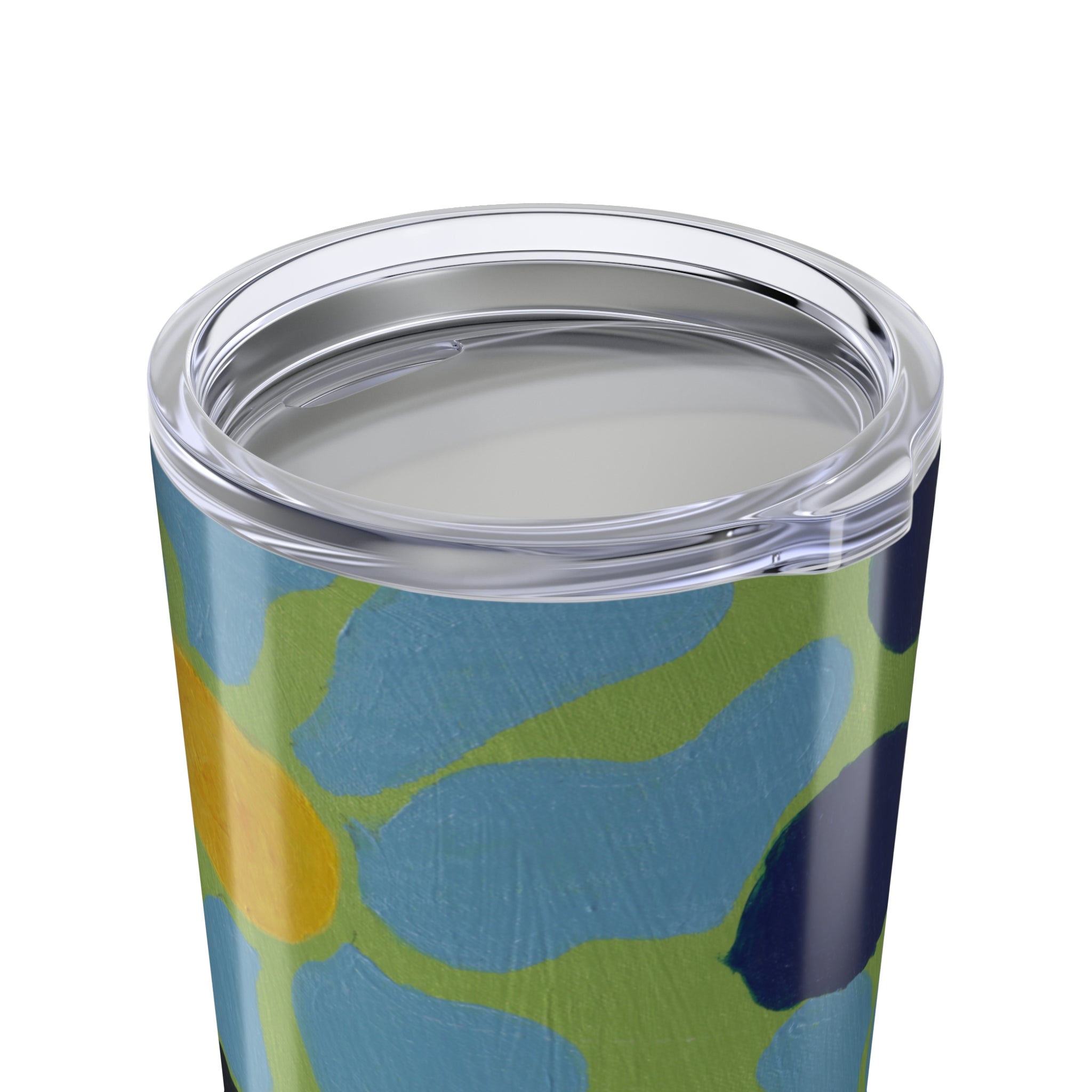 Blue Flowers By Kalei S. Tumbler 20oz
