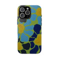 Load image into Gallery viewer, Blue Flowers By Kalei S. Tough Phone Cases
