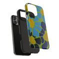 Load image into Gallery viewer, Blue Flowers By Kalei S. Tough Phone Cases
