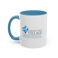Load image into Gallery viewer, Opportunity Village Logo Accent Coffee Mug
