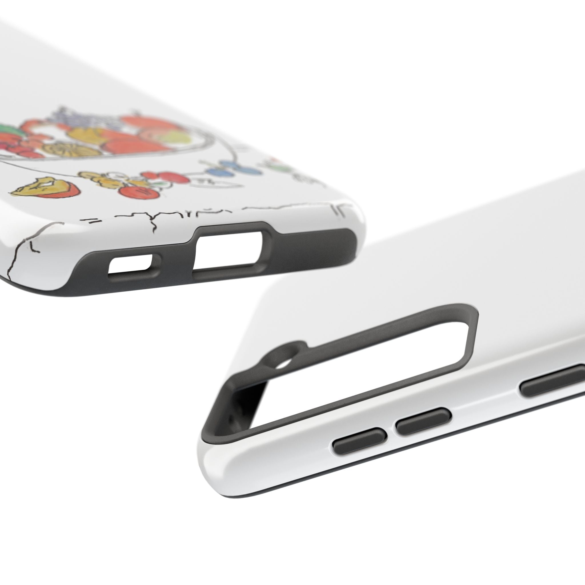 Healthy Habits by CJ T. Tough Phone Cases