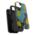 Load image into Gallery viewer, Blue Flowers By Kalei S. Tough Phone Cases
